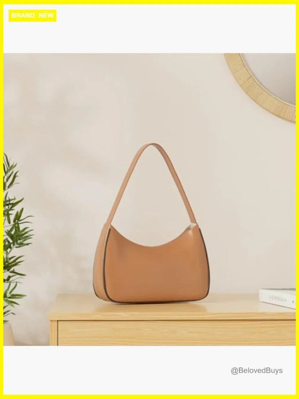 Cute Hobo Tote Handbag Mini Clutch Purse with Zipper Closure